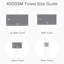 Ensemble de serviettes 100% coton 400GSM Essential-102362691-112065823