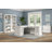 Elrose L-Shaped Executive Desk with Power Outlet