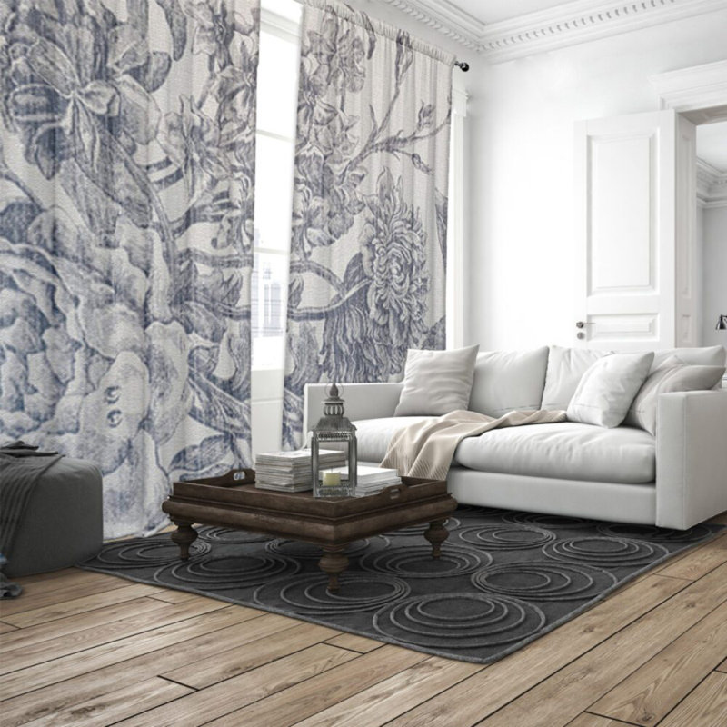 Dextyn Velvet Blackout Curtain Panel Pair, 148cm x 350cm