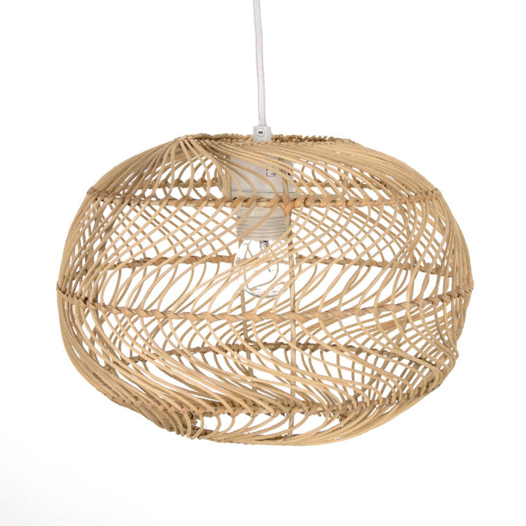 Bay Isle Home Alathea - Light Rattan Sphere Pendant | Wayfair.co.uk