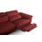 La Crosse Genuine Leather Electric Reclining Corner Sofa-406925628-406925627
