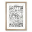 Fossils and Skeletons LXV by Oliver Goldsmith - Picture Frame Drawing Print-55724447-55724448