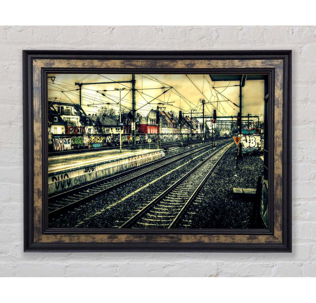 Bahnhof Vintage - Druck