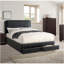 Ensemble de lit 1 pièce noir luxueux grand lit avec tiroirs de rangement FB Modern-1872054652