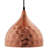 Dimple Half-Sphere Rose Gold Pendant Light-682336622