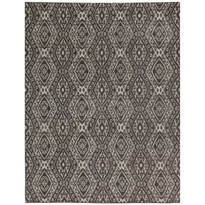 Hand Woven Wool Geometric Area Rug