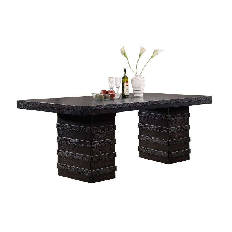 Jackelinne Solid Wood Dining Table