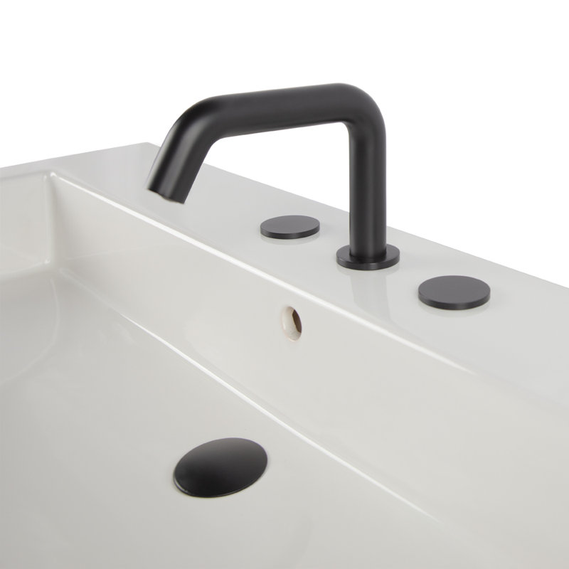 Faucet Hole Cover, Matte Black