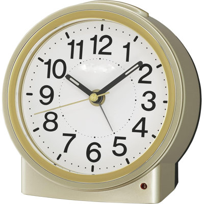 No Ticking Bedroom Alarm Clock