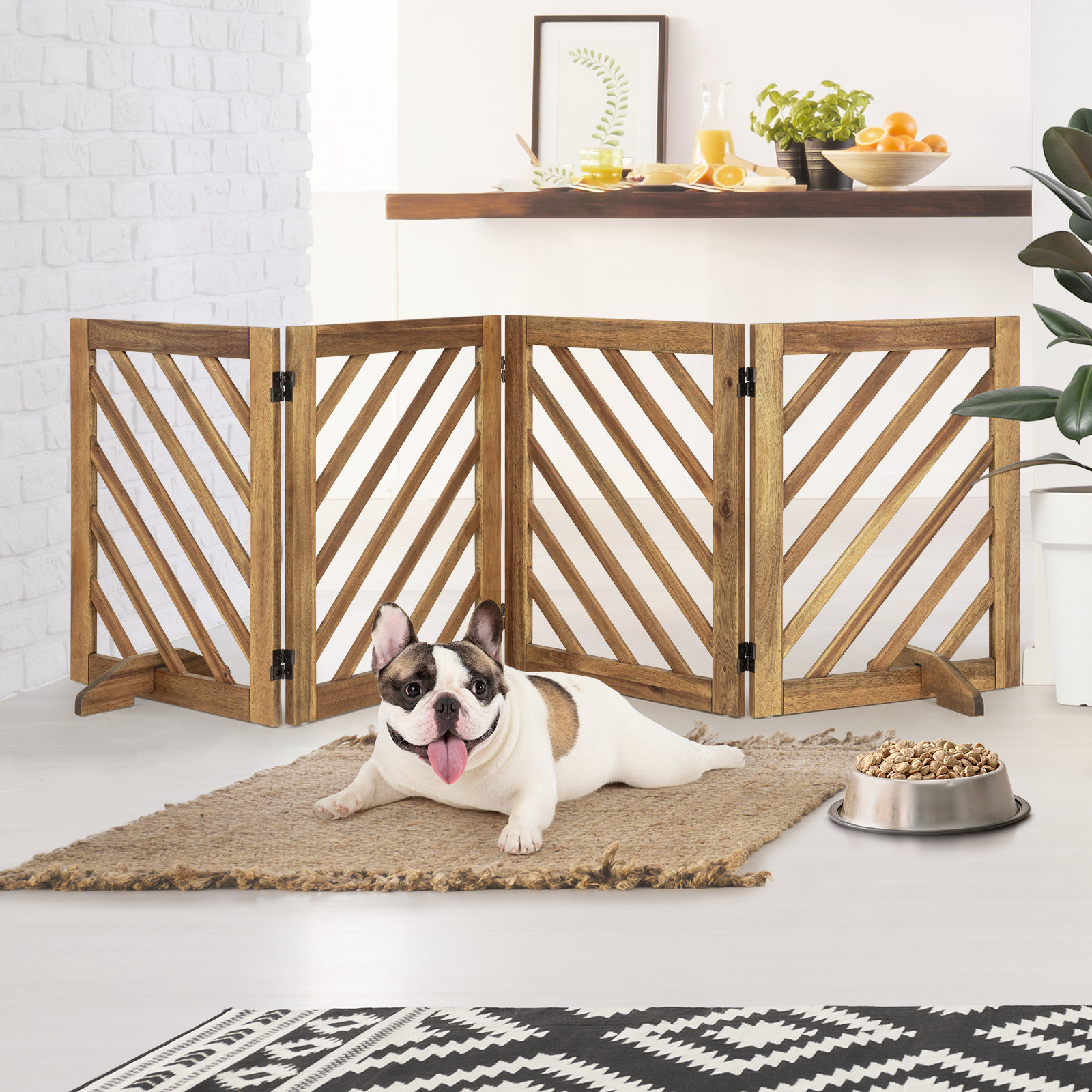 Tucker Murphy Pet™ Darius Free Standing Pet Gate & Reviews Wayfair