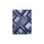 Grand lit bleu multi de 14 pouces avec unité de poche, mousse à mémoire de forme et couches, housse en tissu super doux comprimé roulé