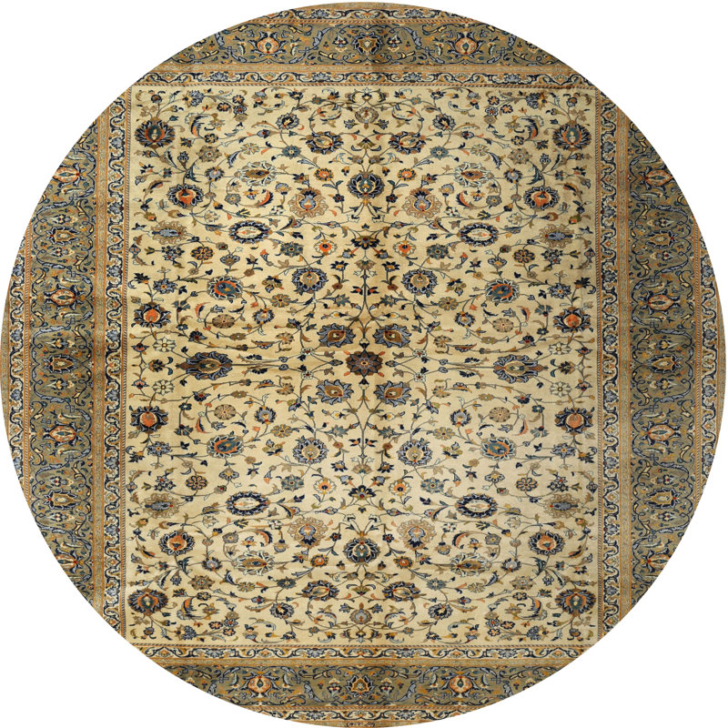 Cassanora Oriental Indoor Rug, Round 8'