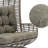 Double Swing Chair with Stand