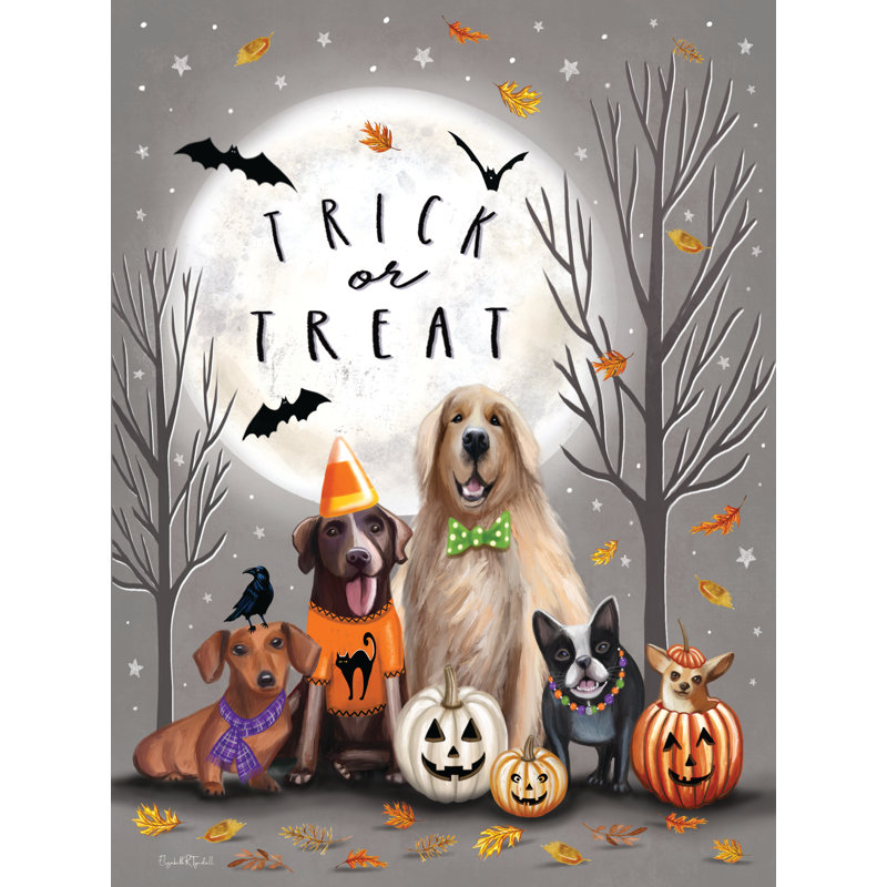 Trick or friand par Elizabeth Tyndall, H 36 po x l 24 po