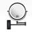 Mentasta Rechargeable Wall Mounted Makeup Mirror, LED Touch Screen and 360 Swivel-546193833