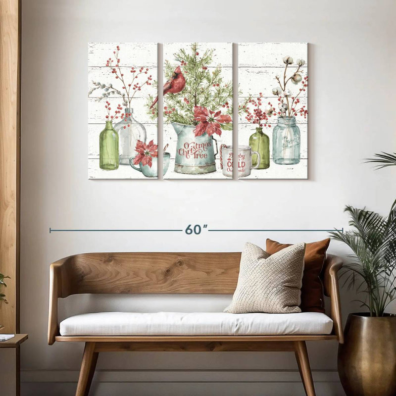 Lelend A Christmas Weekend I Shiplap, 28" H x 45" W