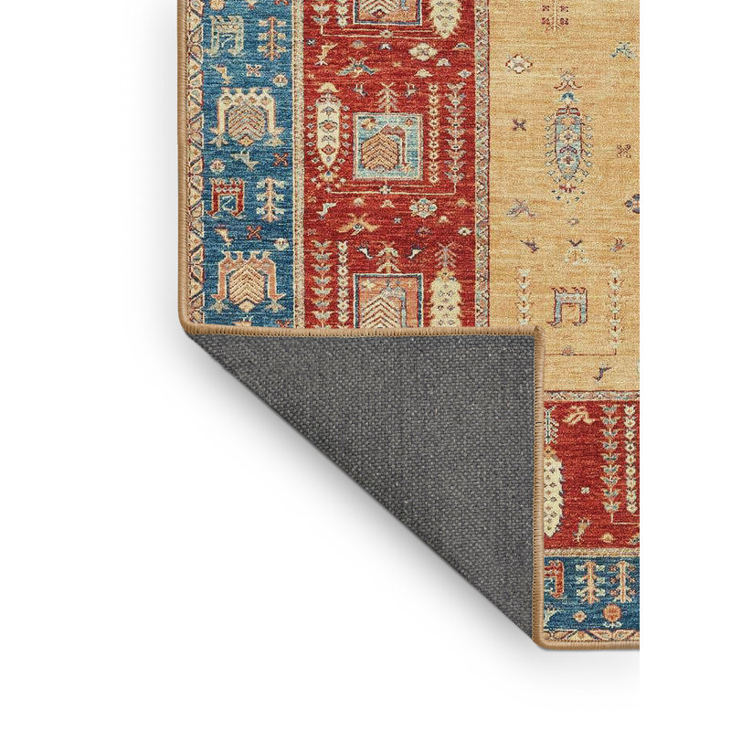 Abstract Indoor Rug, Rectangle 7' x 9'