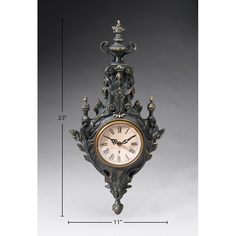 Horloge murale, Or antique