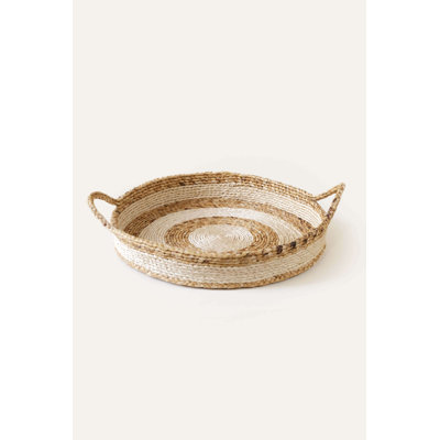 Banana Leaf and Sisal Tray