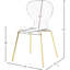 Chaise d'appoint empilable Clarion-1423331269
