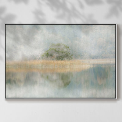 " Silent Morning River "