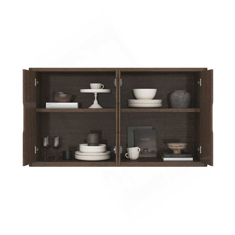 Sideboard In Walnut, Walnut