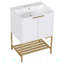 Meuble-lavabo avec lavabo, meuble-lavabo