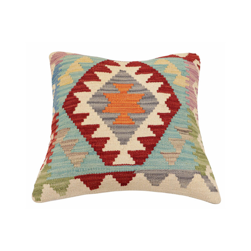 Housse et insert de coussin carré 100% laine