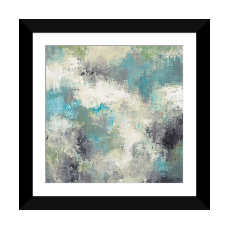 « cloud layers », impression sur toile, Toile tendue, Blanc, H 24 po x l 24 po x P 1 po