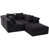 Polyester noir est en rupture de stock