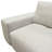Jazz Modular 2-Seater With Adjustable Backrests In Light Brown Fabric