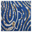 Tapis écologiques en laine touffetés à la main - carrés, de couleur bleue, de conception moderne et contemporaine, tapis épais antidérapants faits à la main pour le salon, la chambre à coucher-1382310029
