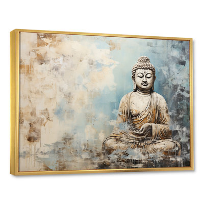 Statue simple bouddhisme - Art mural bouddhisme