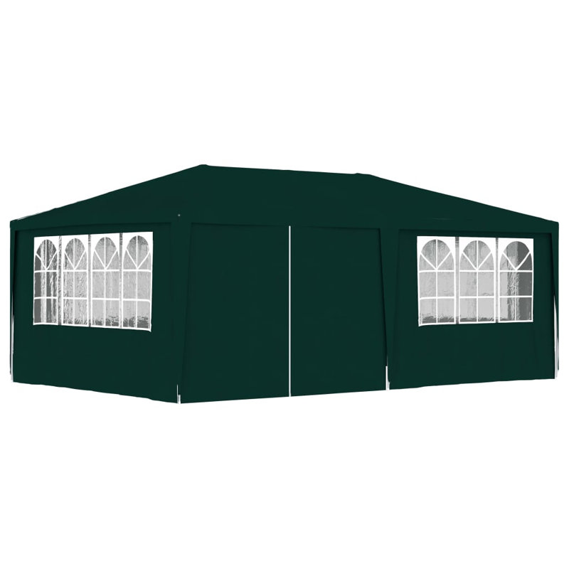 Erim 4m x 6m Steel Party Tent, Green