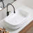 Topcraft 23.6"×16.9" White Rectangular Vessel Bathroom Ceramic Sink