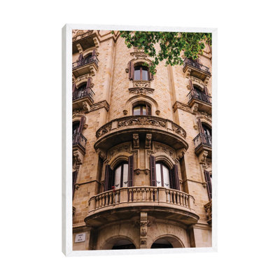 Barcelona Architecture II 1 Piece Wall Art on Canvas