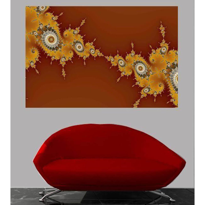 Non-Wall Damaging Wall Decal, 32" H x 48" W
