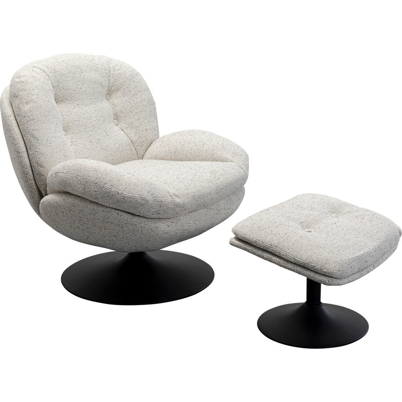 Stanford swivel chair and stool