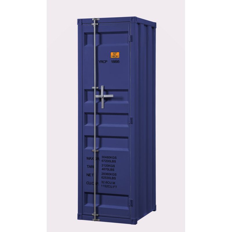 Finition de la garde-robe, Bleu