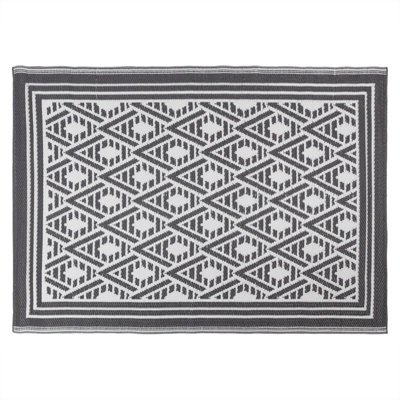 Rectangle Geometric Flatweave Indoor / Outdoor Area Rug