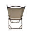 Chaise pliante et portable 4 chaises - Structure en aluminium avec pour la pêche, le patio, la plage, la cour, le pique-nique, l'utilisation
