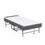 Lit pliant 75 po x 38 po avec tête de lit réglable