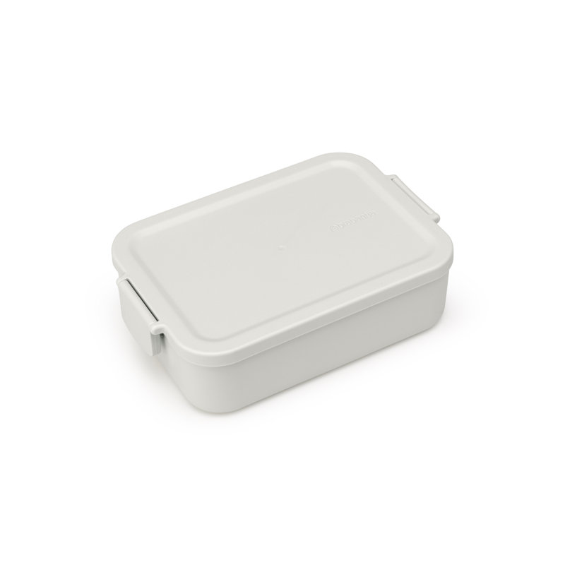 Boîte à repas à emporter, moyenne, 4,6 tasses (1,1 litre), Gris clair