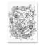 Carson «Flowers 2», impression sur toile tendue KCDoodleArt-19582231