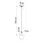 Edison 1 - Light White Bulb Pendant-20139129