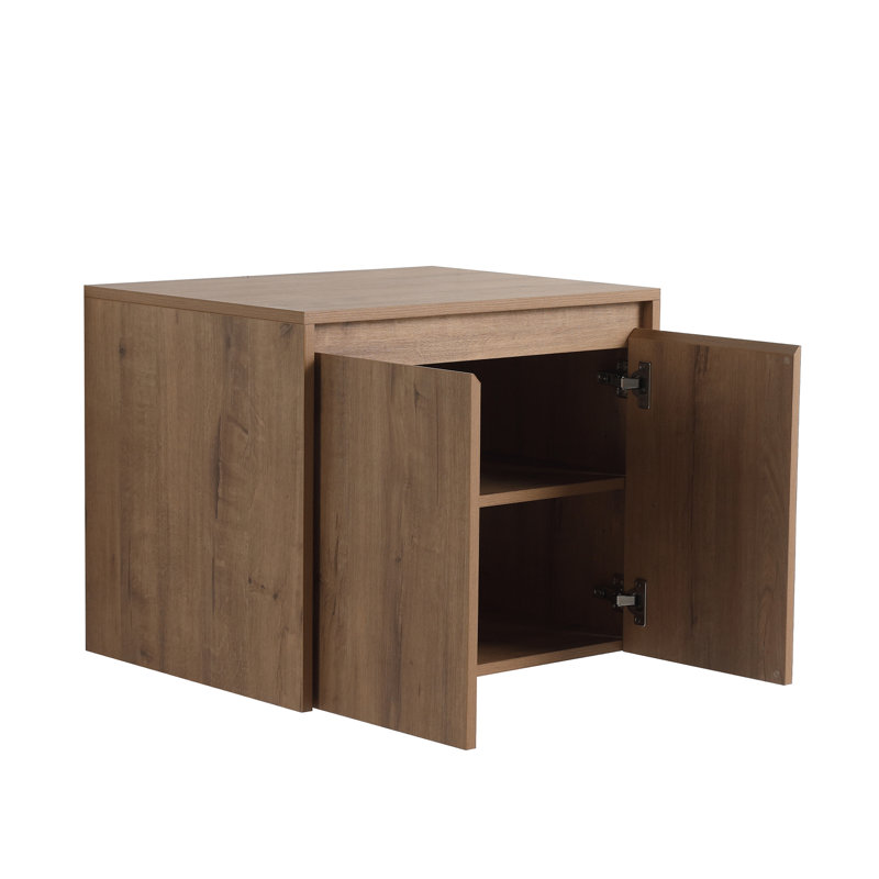 Meuble-lavabo double 72 po avec lavabo en céramique et conception sans poignée 72 po, 72"