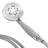 Designer Handheld Shower Head 2.5 GPM GPM with Self-Cleaning-12546756