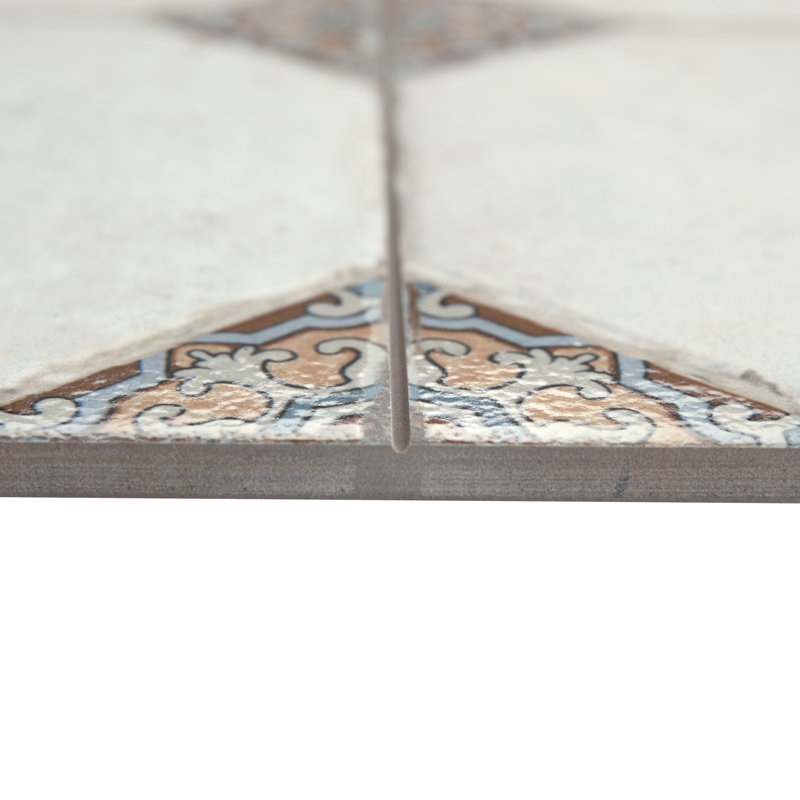 Kings Field 17-3/4 In. X 17-3/4 In. Porcelain Floor And Wall Tile