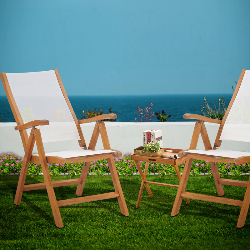 California Outdoor Teak Dining Armchair