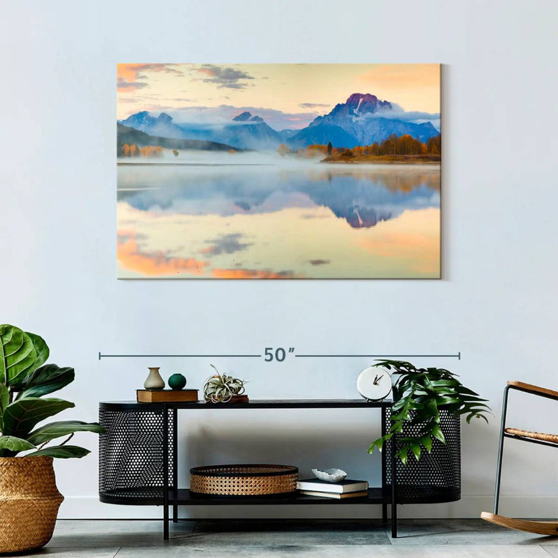 Alvord Hazy Grand Teton, H 30 po x l 45 po